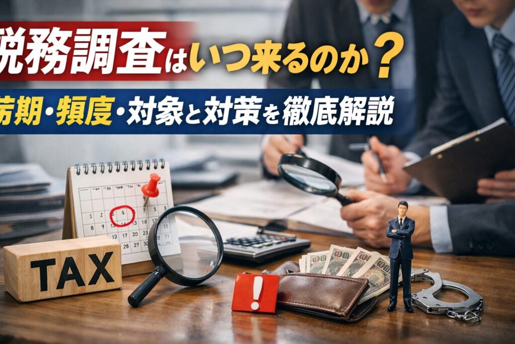税務調査はいつ来るのか?時期・頻度・対象と対策を徹底解説