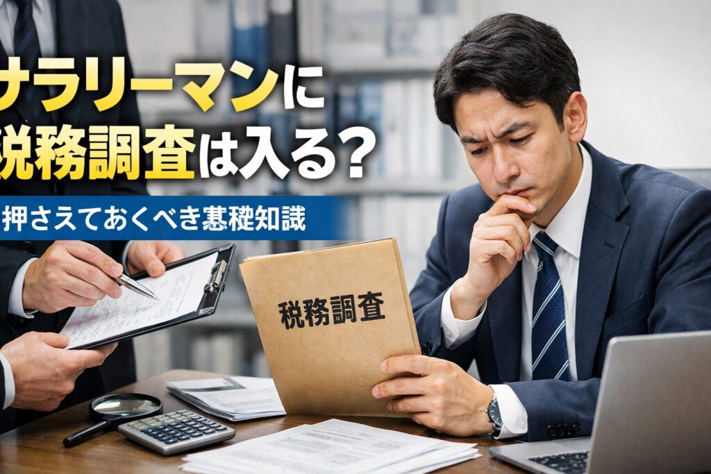 サラリーマン（会社員）に税務調査は入る？押さえておくべき基礎知識