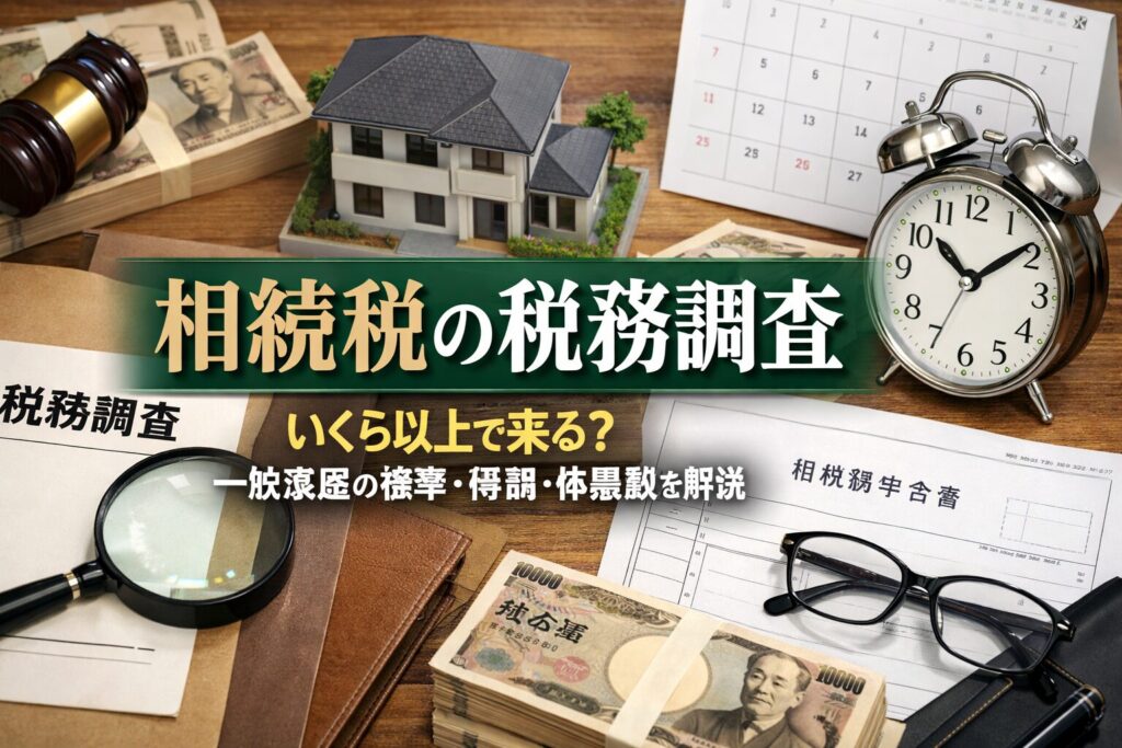 相続税の税務調査｜いくら以上で来る？一般家庭の確率・時期・体験談を解説