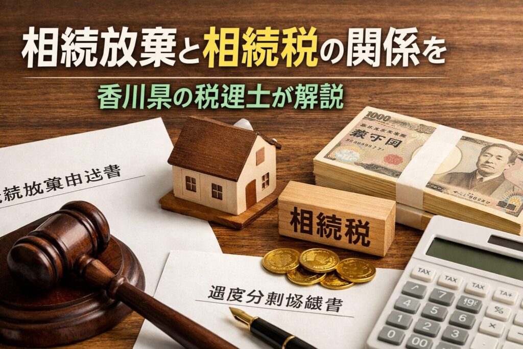 相続放棄と相続税の関係を香川県の税理士が解説