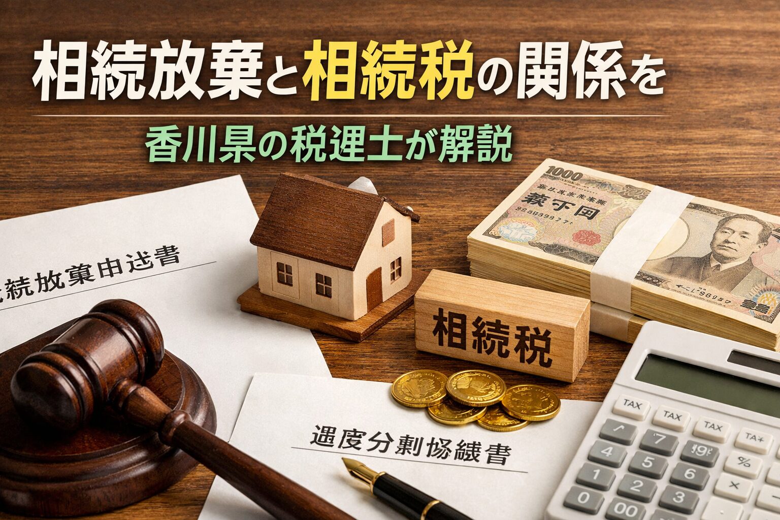 相続放棄と相続税の関係を香川県の税理士が解説